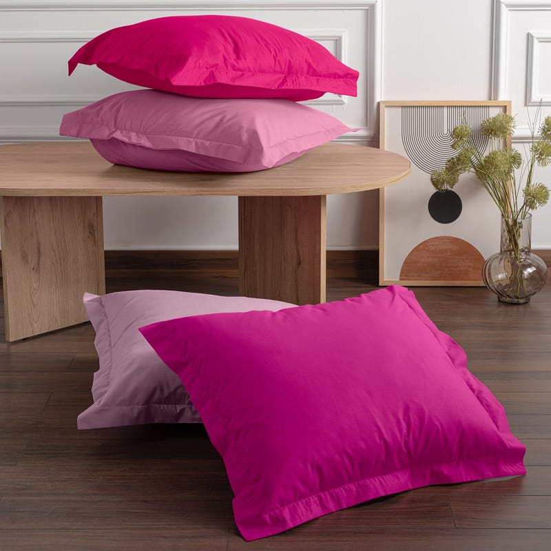 Veyloren pudebetræk 2-pak 60x60 cm - Gammelrosa - Tekstiler - Sengetøj - Hovedpudebetræk