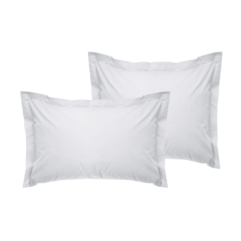 Veyloren pudebetræk 2-pak 50x70 cm, Hvid