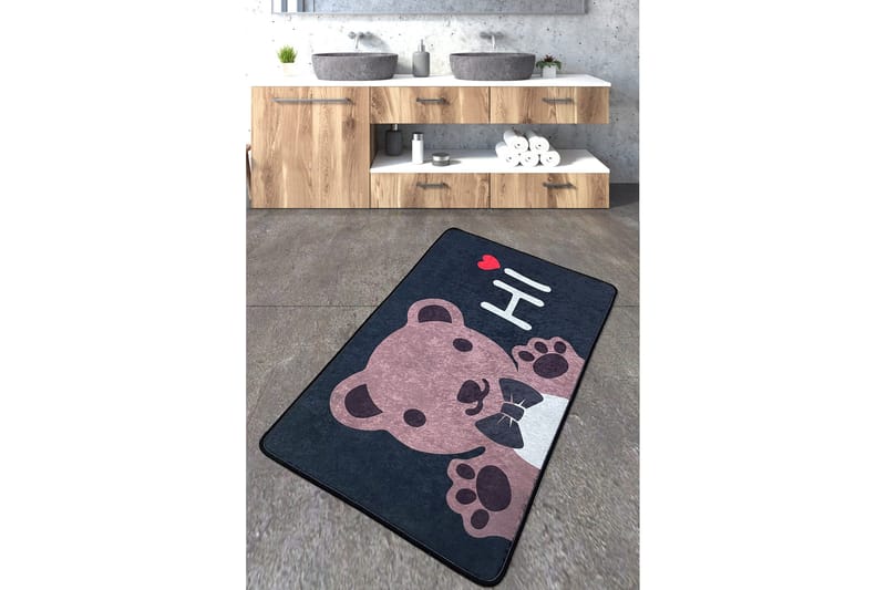 Soubiran Badeværelsestæppe 70x120 cm Rektangulær, Flerfarvet