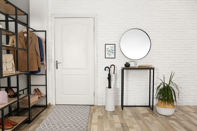 Madrid Fladvævet Tæppe 80x240 cm - Hør - Tekstiler - Tæpper - Fladvævet tæppe