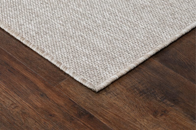 Madrid Fladvævet Tæppe 80x240 cm - Hør - Tekstiler - Tæpper - Fladvævet tæppe