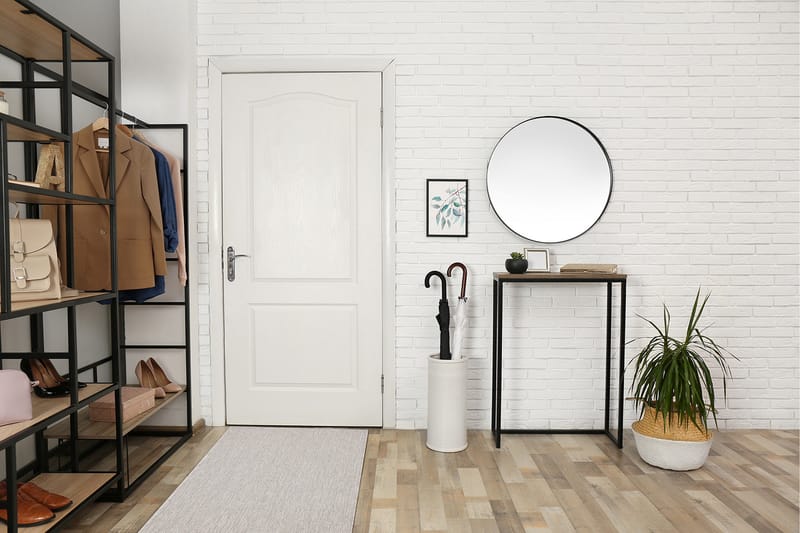 Madrid Fladvævet Tæppe 80x340 cm - Hør - Tekstiler - Tæpper - Fladvævet tæppe