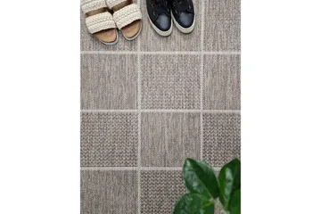 Madrid Fladvævet Tæppe 80x340 cm - Hør - Tekstiler - Tæpper - Fladvævet tæppe