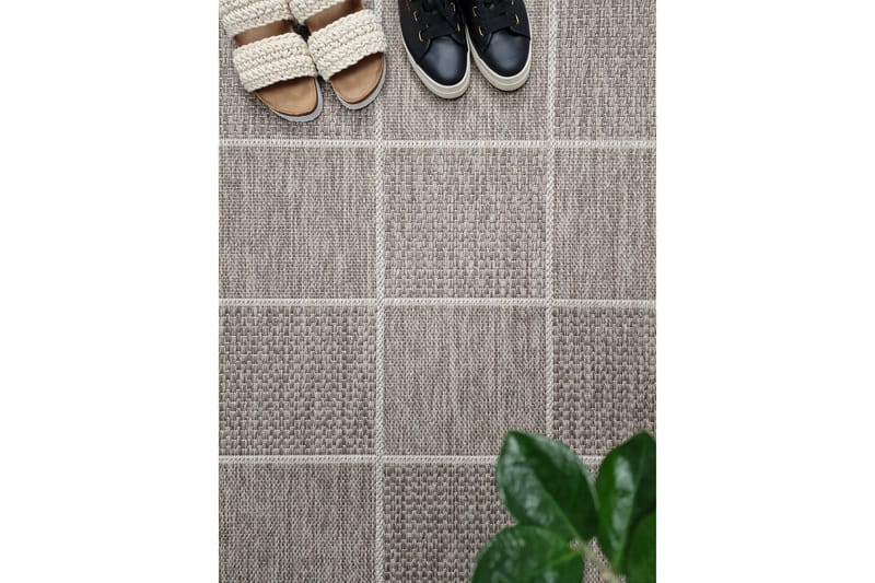 Madrid Fladvævet Tæppe 80x340 cm - Hør - Tekstiler - Tæpper - Fladvævet tæppe