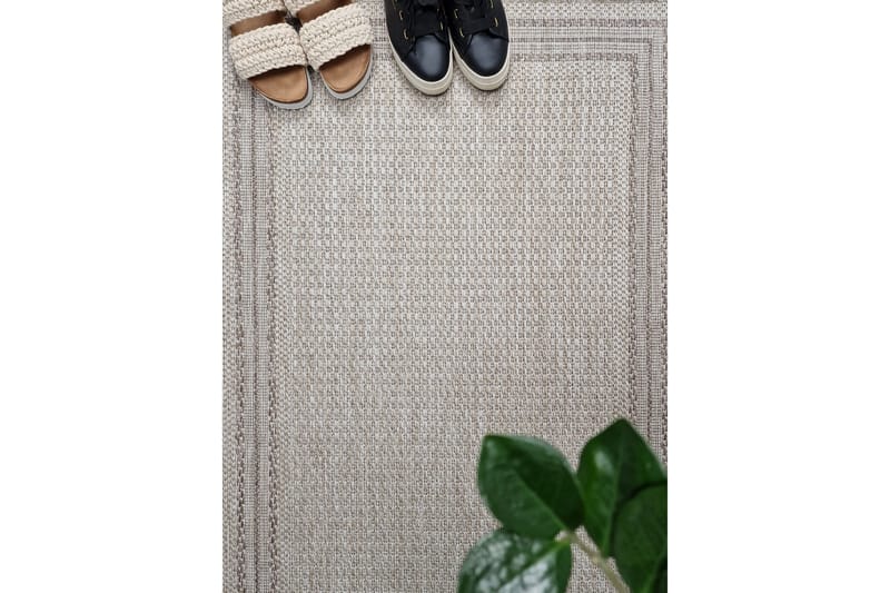 Madrid Fladvævet Tæppe 80x340 cm - Hør - Tekstiler - Tæpper - Fladvævet tæppe