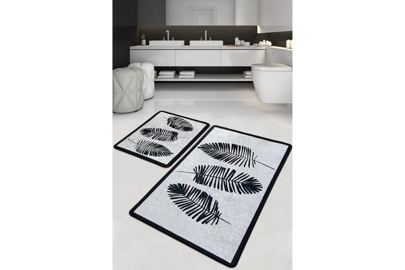 Pardhuman Badeværelsestæppe 60x100 cm Rektangulær, Flerfarvet