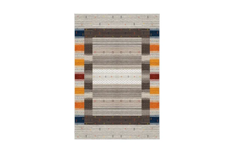 Pammy Badeværelsestæppe 60x150 cm Rektangulært - Flerfarvet - Tekstiler - Tæpper - Badeværelsesmåtte