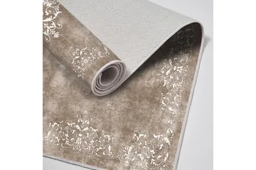 Panchuram Badeværelsestæppe 60x150 cm Rektangulær - Beige - Tekstiler - Tæpper - Badeværelsesmåtte