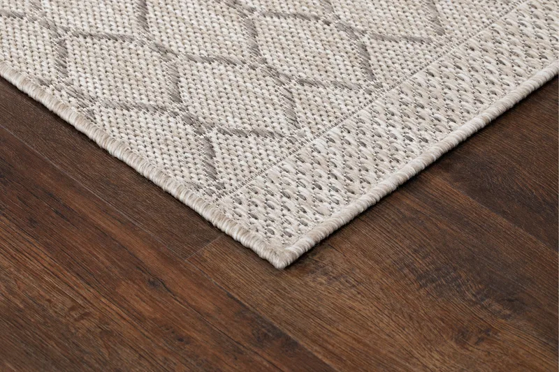 Madrid Fladvævet Tæppe 160x230 cm - Hør - Tekstiler - Tæpper - Fladvævet tæppe