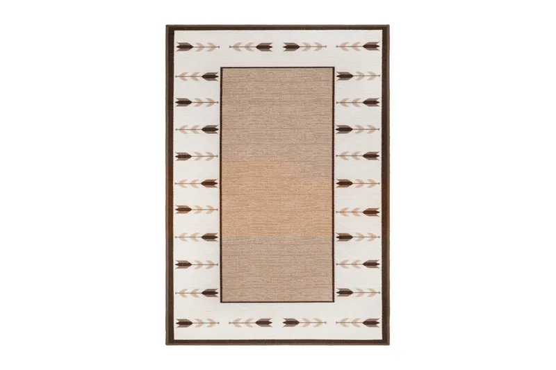 Tulpan Fladvævet Tæppe 160x230 cm, Natur