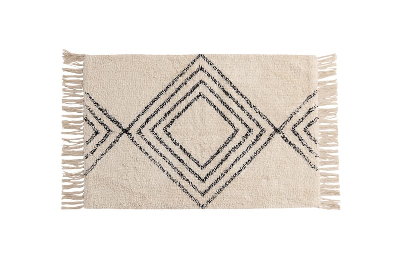 Love Badeværelsesmåtte 50x80 cm, Hvid