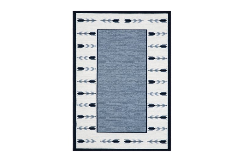 Tulpan Fladvævet Tæppe 160x230 cm, Blå