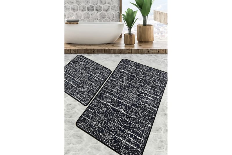 Nikkam Badeværelsestæppe 60x100 cm Rektangulært, Flerfarvet