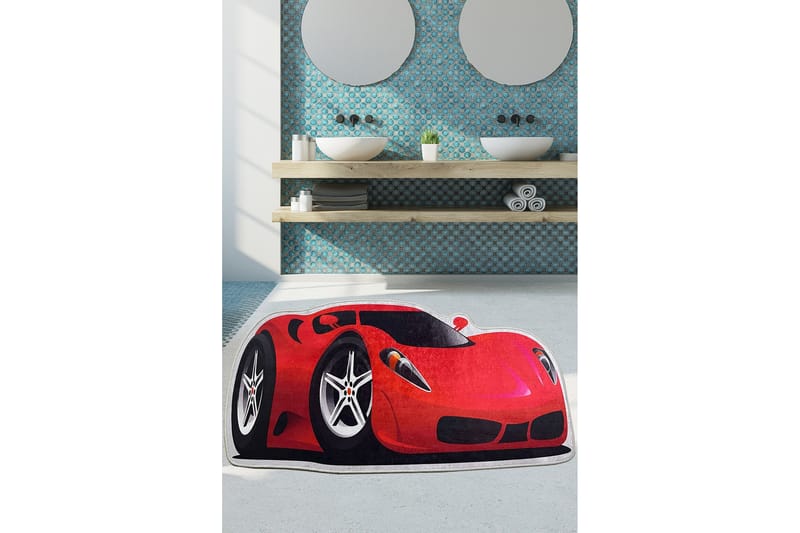 Navneet Badeværelsestæppe 80x150 cm Rektangulært, Flerfarvet