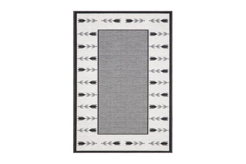 Tulpan Fladvævet Tæppe 160x230 cm, Grå