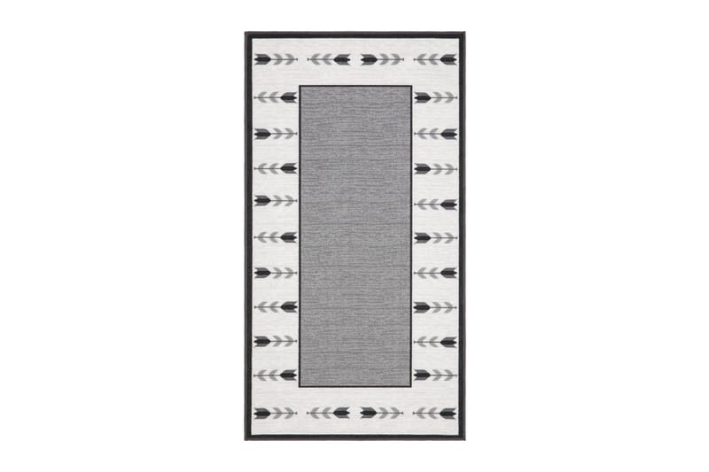 Tulpan Fladvævet Tæppe 57x200 cm, Grå