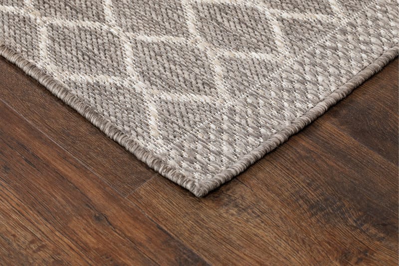 Madrid Fladvævet Tæppe 80x150 cm - Hør - Tekstiler - Tæpper - Fladvævet tæppe