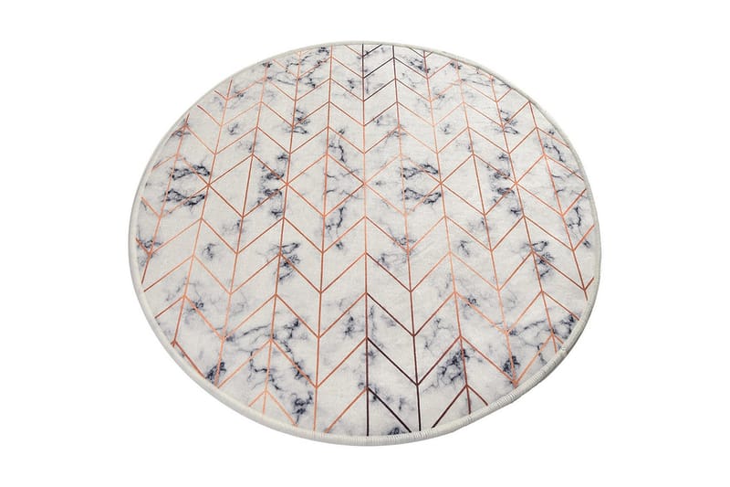 Chilai Home Bademåtte 100 Rund, Multifarvet