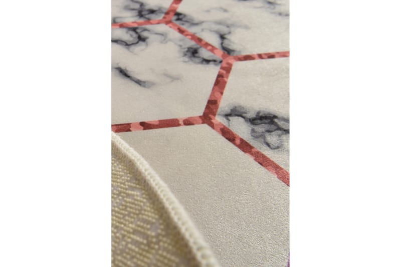 Chilai Home Bademåtte 100 Rund - Multifarvet - Tekstiler - Tæpper - Badeværelsesmåtte