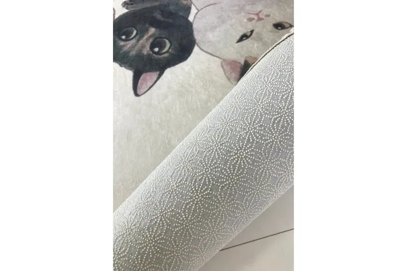 Chilai Home Bademåtte 100 Rund - Multifarvet - Tekstiler - Tæpper - Badeværelsesmåtte