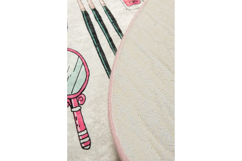 Chilai Home Bademåtte 100 Rund - Multifarvet - Tekstiler - Tæpper - Badeværelsesmåtte