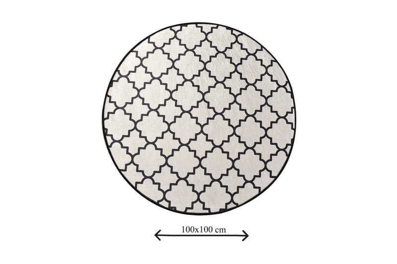 Chilai Home Bademåtte 100 Rund - Multifarvet - Tekstiler - Tæpper - Badeværelsesmåtte
