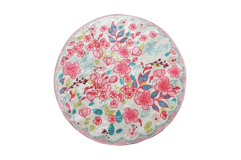 Chilai Home Bademåtte 100 Rund, Multifarvet
