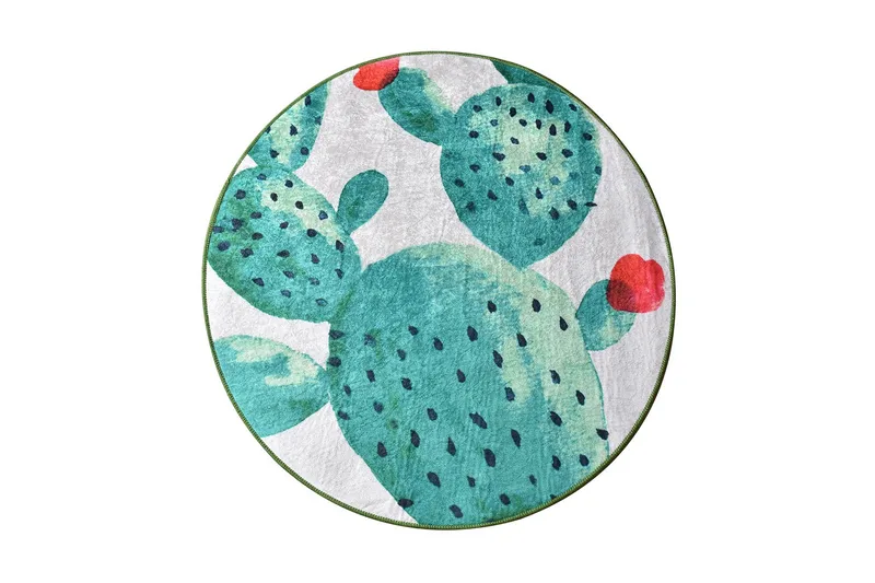 Chilai Home Bademåtte 100 Rund, Multifarvet