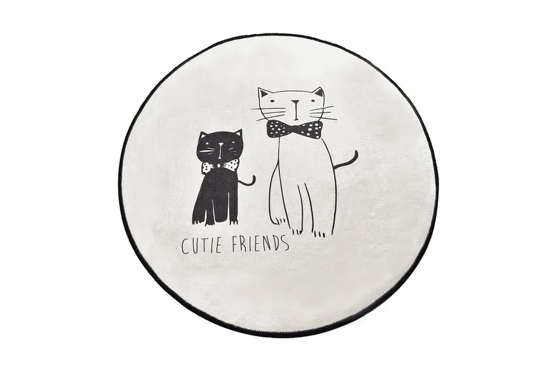 Chilai Home Bademåtte 100 Rund, Multifarvet