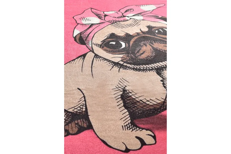 Chilai Home Bademåtte 100 Rund - Multifarvet - Tekstiler - Tæpper - Badeværelsesmåtte