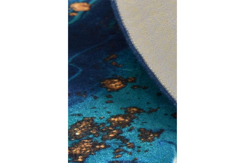 Chilai Home Bademåtte 100 Rund - Multifarvet - Tekstiler - Tæpper - Badeværelsesmåtte