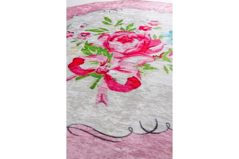 Chilai Home Bademåtte 100 Rund - Multifarvet - Tekstiler - Tæpper - Badeværelsesmåtte