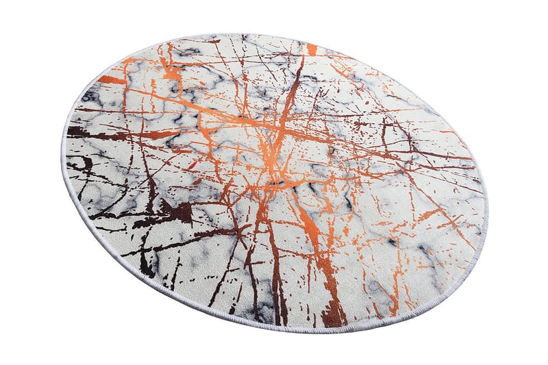 Chilai Home Bademåtte 100 Rund - Multifarvet - Tekstiler - Tæpper - Badeværelsesmåtte