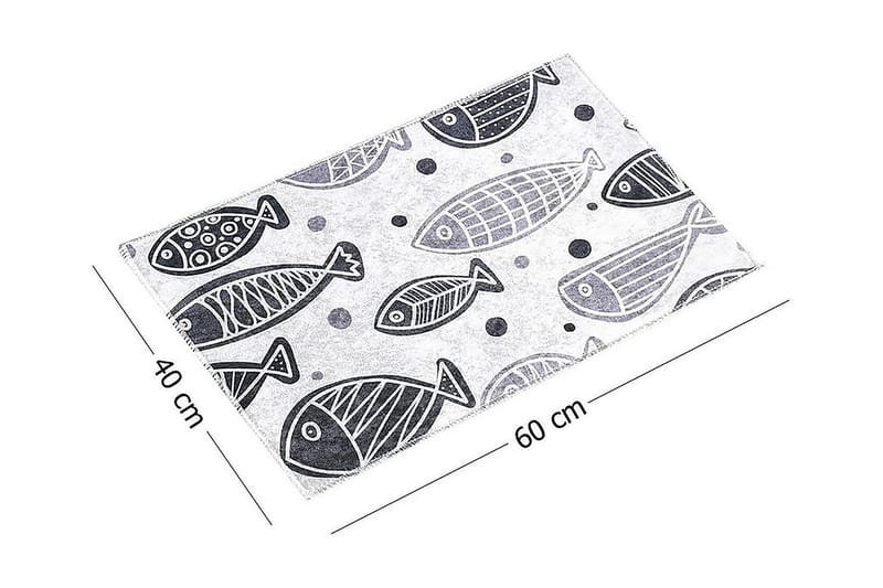 Chilai Home Bademåtte 40x60 - Multifarvet - Tekstiler - Tæpper - Badeværelsesmåtte