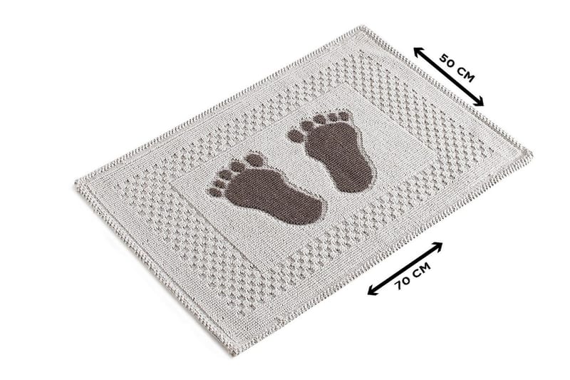 Chilai Home Bademåtte 50x70 - Multifarvet - Tekstiler - Tæpper - Badeværelsesmåtte