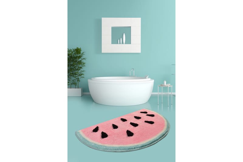Chilai Home Bademåtte 60x100 - Multifarvet - Tekstiler - Tæpper - Badeværelsesmåtte