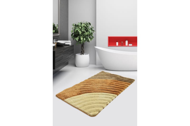 Chilai Home Bademåtte 60x100 - Multifarvet - Tekstiler - Tæpper - Badeværelsesmåtte