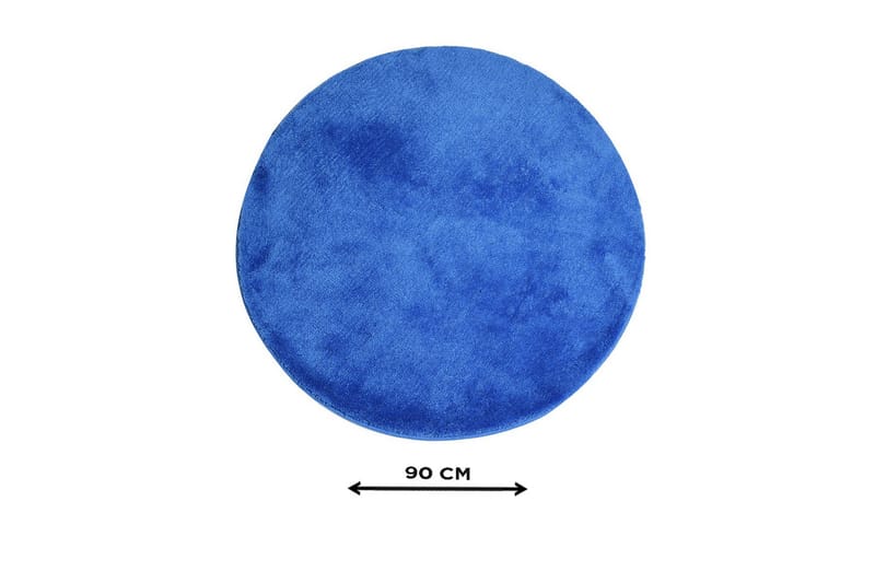 Chilai Home Bademåtte 90 Rund - Multifarvet - Tekstiler - Tæpper - Badeværelsesmåtte