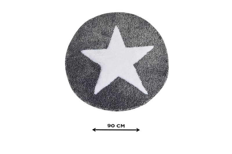 Chilai Home Bademåtte 90 Rund - Multifarvet - Tekstiler - Tæpper - Badeværelsesmåtte