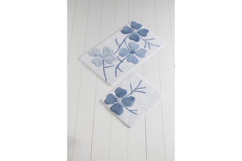 Chilai Home Bademåtte Sæt med 2 - Multifarvet - Tekstiler - Tæpper - Badeværelsesmåtte