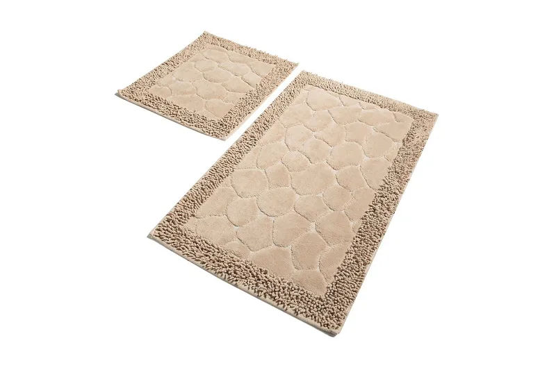 Chilai Home Bademåtte Sæt med 2, Multifarvet