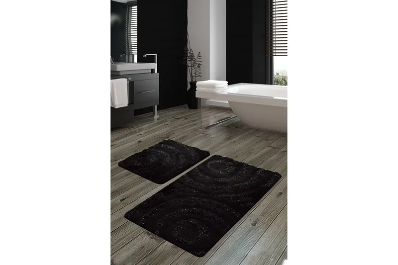 Chilai Home Bademåtte Sæt med 2 - Multifarvet - Tekstiler - Tæpper - Badeværelsesmåtte