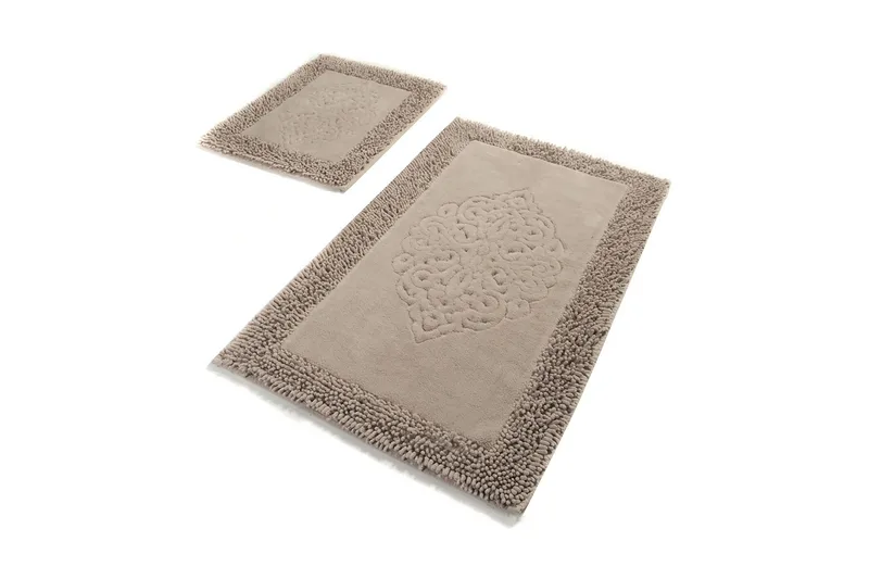 Chilai Home Bademåtte Sæt med 2, Multifarvet