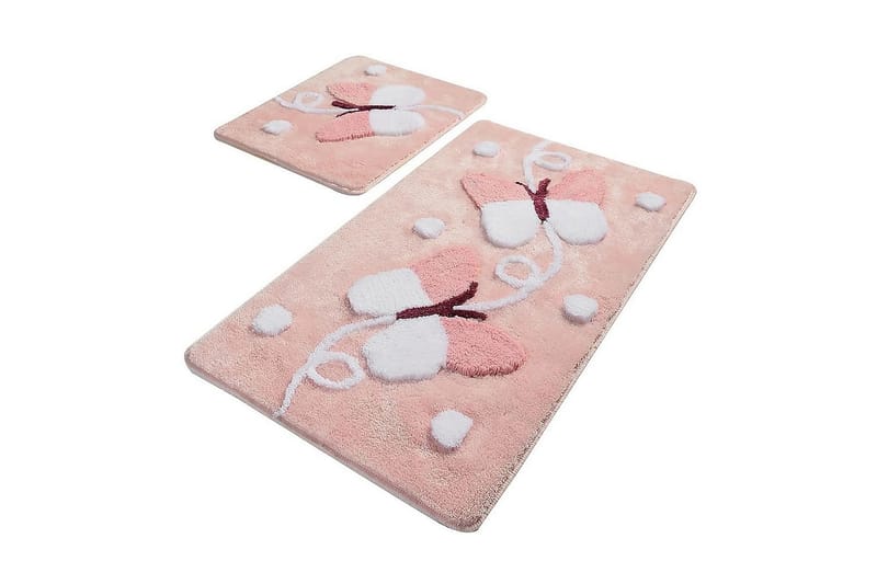 Chilai Home Bademåtte Sæt med 2, Multifarvet