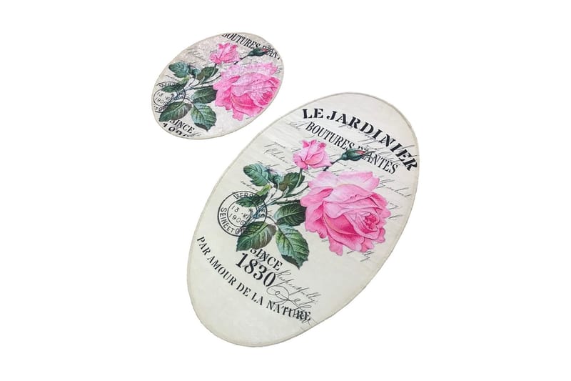 Chilai Home Bademåtte Sæt med 2, Multifarvet