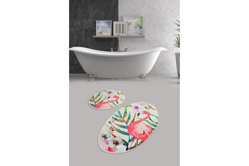 Chilai Home Bademåtte Sæt med 2 - Multifarvet - Tekstiler - Tæpper - Badeværelsesmåtte