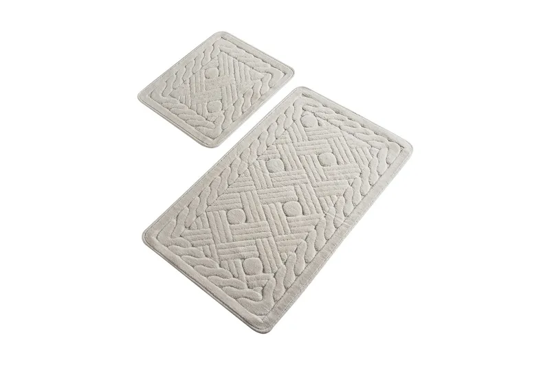 Chilai Home Bademåtte Sæt med 2, Multifarvet