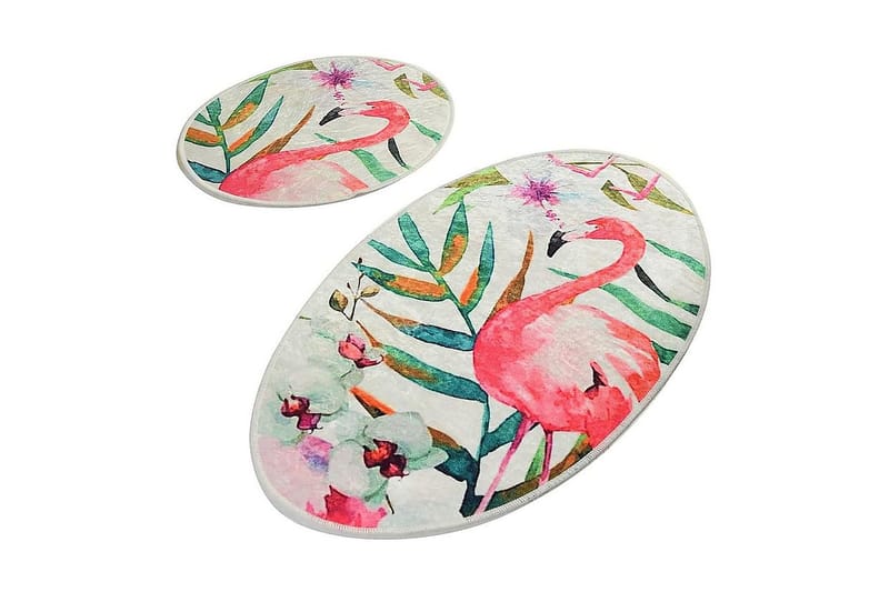 Chilai Home Bademåtte Sæt med 2, Multifarvet