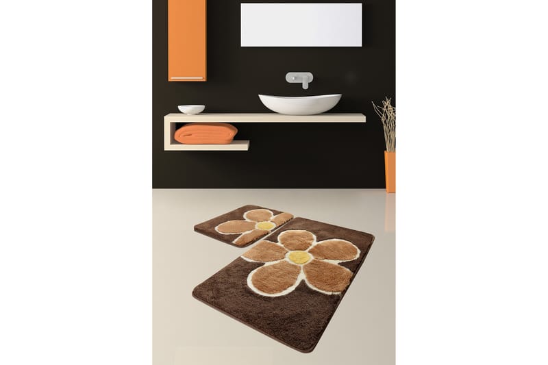 Chilai Home Bademåtte Sæt med 2 - Multifarvet - Tekstiler - Tæpper - Badeværelsesmåtte