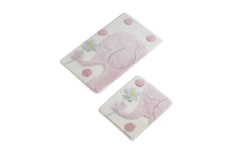 Chilai Home Bademåtte Sæt med 2, Multifarvet